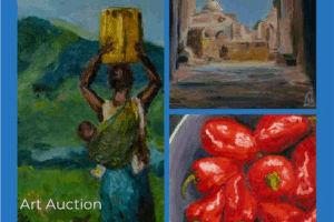 Online art auction to benefit Hearts & Homes for Refugees