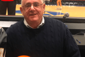 Somers resident Rich Leaf, pictured at the Westchester County Center, was arrested for possession of child pornography on Feb. 23. Leaf, 72, has long been a fixture in the area sports scene and was inducted into the Westchester Sports Hall of Fame in 2017. Contributed photo