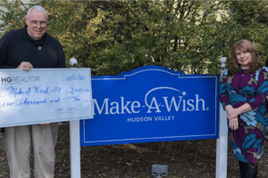 Hudson Gateway Realtor donates $2K to Make-A-Wish