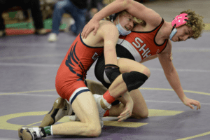 Wrestlers compete at Section I championships